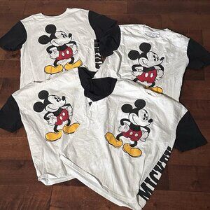 Disneyland Disneyworld Family Vacation Mickey Mouse Shirts (2) L (1) M (1) S